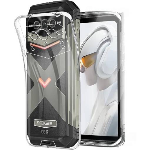 Foto - Silikónový kryt pre Doogee V Max Plus - Priehľadný