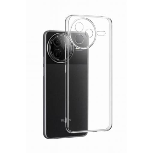 Foto - Silikónový kryt pre Xiaomi POCO F7 Pro - Priehľadný