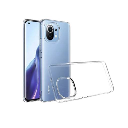 Foto - Silikónový kryt pre Xiaomi Mi 11 - Priehľadný