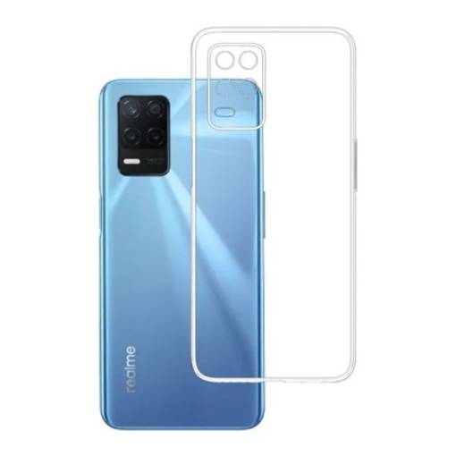 Foto - Silikónový kryt pre Realme 8 - Priehľadný