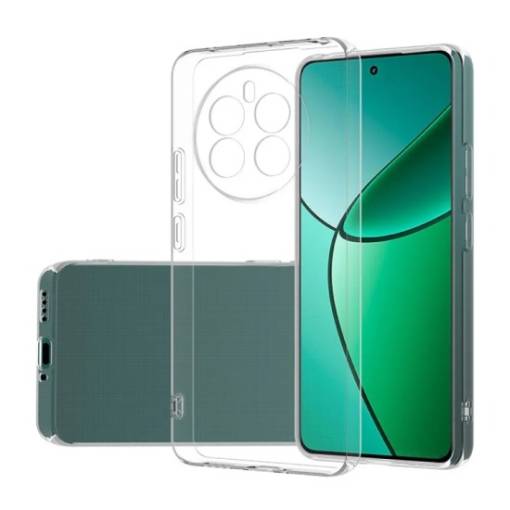 Foto - Silikónový kryt pre Realme 12 Pro 5G - Priehľadný