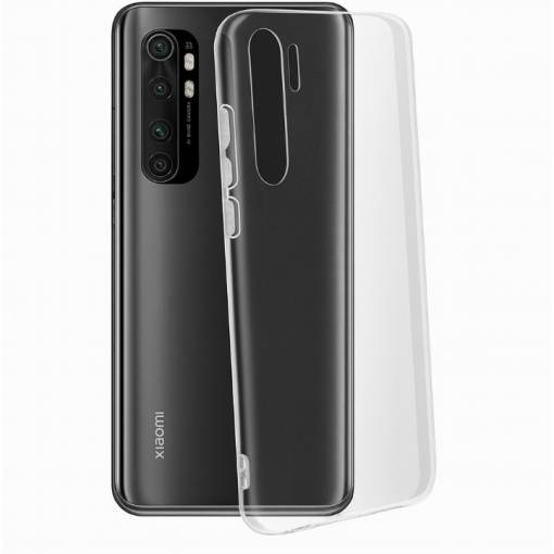 Foto - Silikónový kryt pre Xiaomi Mi Note 10 Lite - Priehľadný