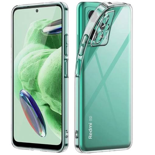 Foto - Silikónový kryt pre Xiaomi POCO X5 5G - Priehľadný
