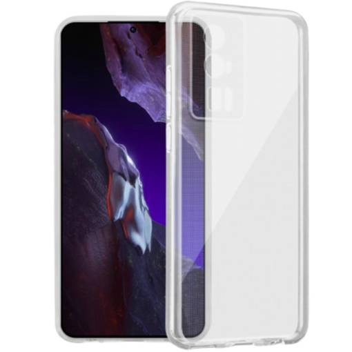 Foto - Silikónový kryt pre Xiaomi POCO F5 Pro - Priehľadný