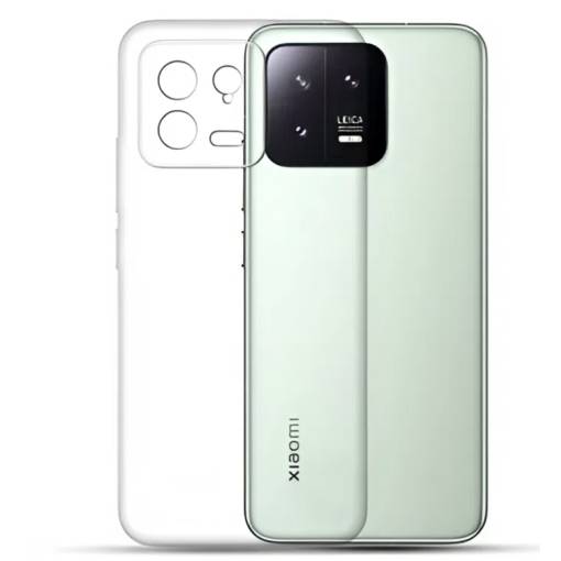 Foto - Silikónový kryt pre Xiaomi 13 - Priehľadný