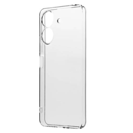 Foto - Silikónový kryt pre Xiaomi Redmi 13C, POCO C65 - Priehľadný