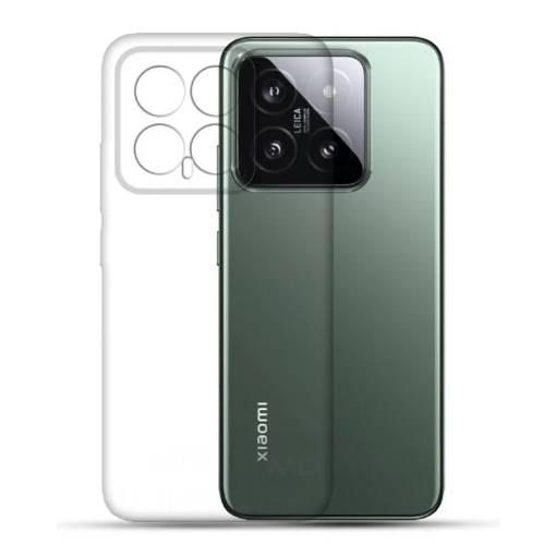 Foto - Silikónový kryt pre Xiaomi 14 - Priehľadný