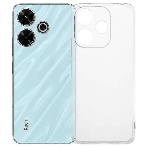 Foto - Silikónový kryt pre Xiaomi Redmi 13 - Priehľadný
