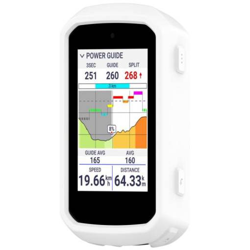 Foto - Silikónový kryt pre Garmin Edge 550, 850 - Bílý