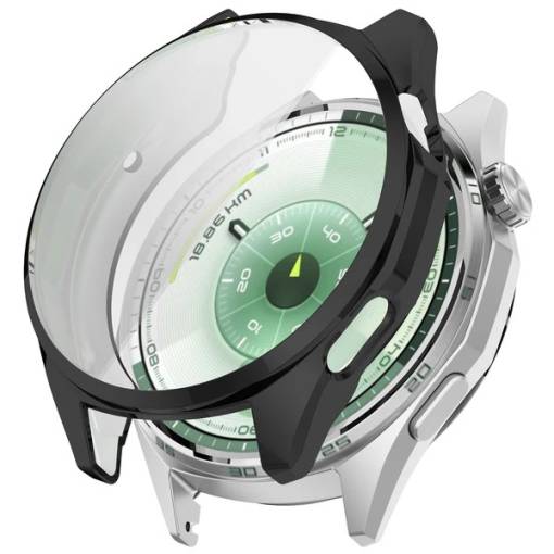 Foto - Silikónový kryt pre Huawei Watch 4 - Čierna