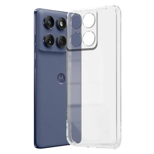 Foto - Silikónový kryt pre Motorola Edge 50 Fusion - Priehľadný