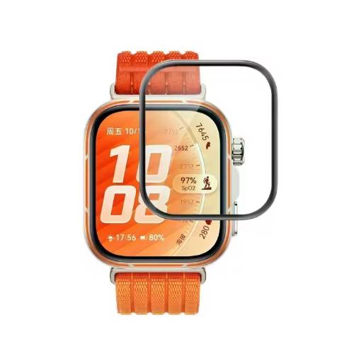 Foto - Ochranná fólie s čiernym okrajom pre Huawei Watch Fit 5 Pro