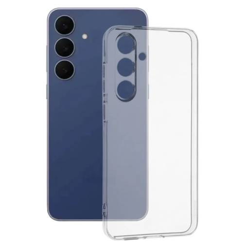 Foto - Silikónový kryt pre Samsung Galaxy A16 - Priehľadný