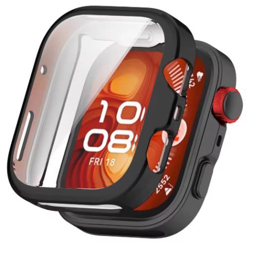 Foto - Silikónový kryt pre Huawei Watch Fit 5 Pro - čierny