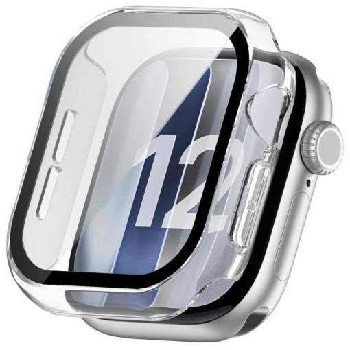 Foto - Ochranný kryt pre Apple Watch 12 46mm - Transparentný