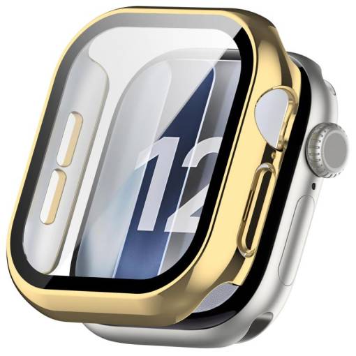 Foto - Ochranný kryt pre Apple Watch 12 46mm - Zlatý