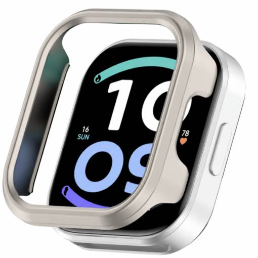 Foto - Ochranný rámček pre Xiaomi Redmi Watch 6 Active - Titanovo strieborný