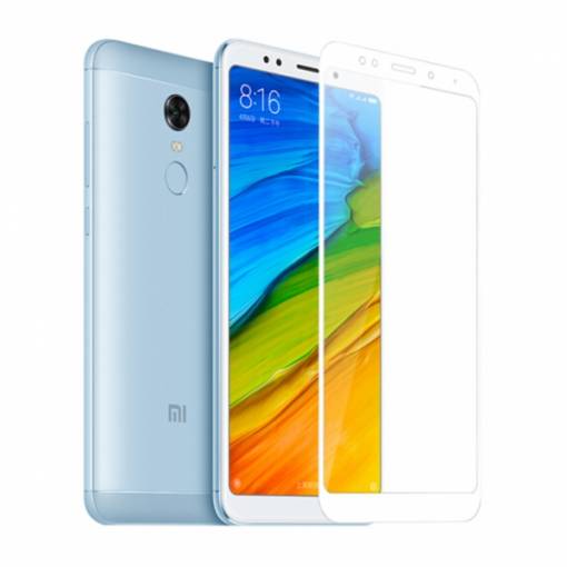 Foto - Ochranné sklo pre Xiaomi Redmi 5 Plus - bielá