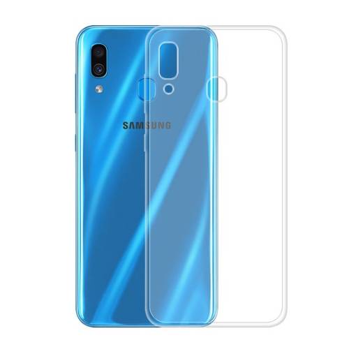 Foto - Silikónový kryt pre Samsung Galaxy A20e - Priehľadný