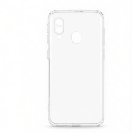 Foto - Silikónový kryt pre Samsung Galaxy A40 - Priehľadný