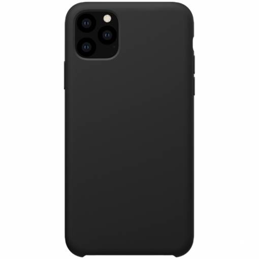 Foto - Nillkin Pogumovaný Liquid Kryt na iPhone 11 Pre Max - Čierna