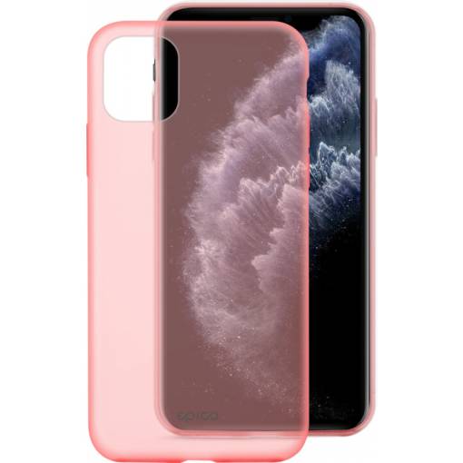 Foto - Silikónový kryt na iPhone 11 Pro Max - Ružová transparentná