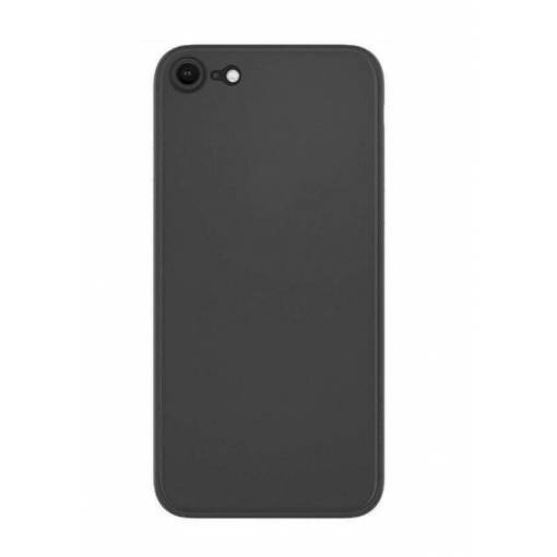 Foto - Silikonový kryt pre iPhone 6 Plus/6S Plus - čierný