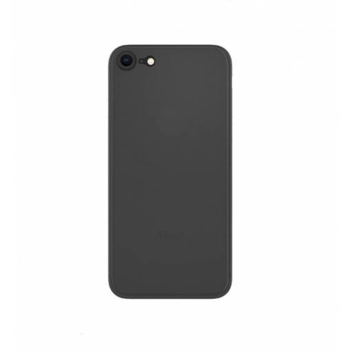 Foto - Silikonový kryt pre iPhone SE (2020) / 8 / 7 - čierný