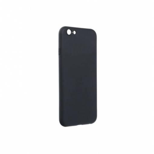 Foto - Silikonový kryt pre iPhone SE 2016, 5, 5S, 5C - Čierná