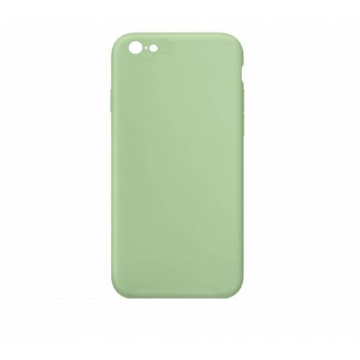 Foto - Silikonový kryt pre iPhone SE 2016/ 5/ 5S/ 5C - svetlo zelený