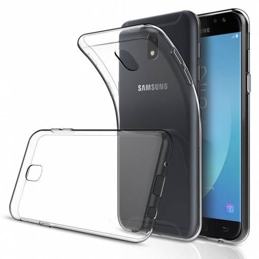Foto - Silikonový kryt pre Samsung Galaxy J5 2017- Priehľadný