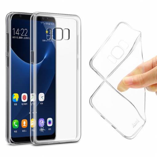 Foto - Silikonový kryt pre Samsung Galaxy S8 Plus - Priehľadný
