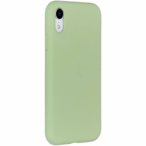 Foto - Silikonový kryt pre iPhone X/ XS - svetlo zelený