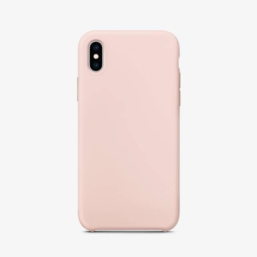 Foto - Silikonový kryt pre iPhone XS Max - Ružový