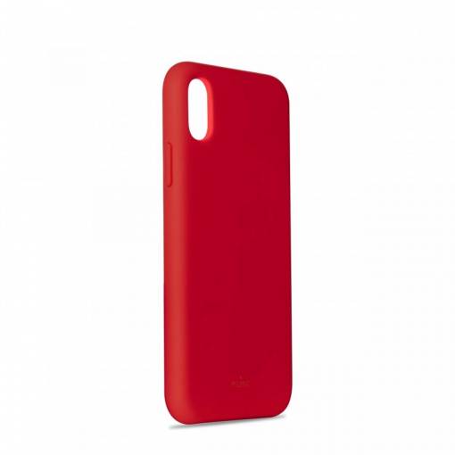 Foto - Silikonový kryt pre iPhone XS Max - červený