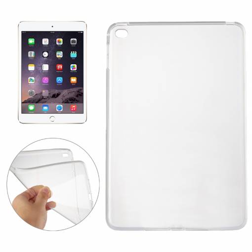Foto - Silikónový kryt pre iPad Mini 4/5 - transparentný