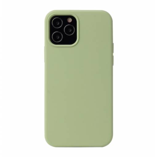 Foto - Silikonový kryt pre iPhone 12 Pro Max svetlo zelený