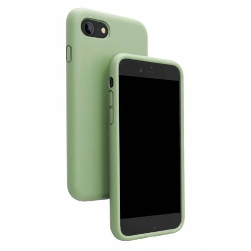 Foto - Silikonový kryt pre iPhone SE 2022/ SE 2020/ 7/ 8 svetlo zelený