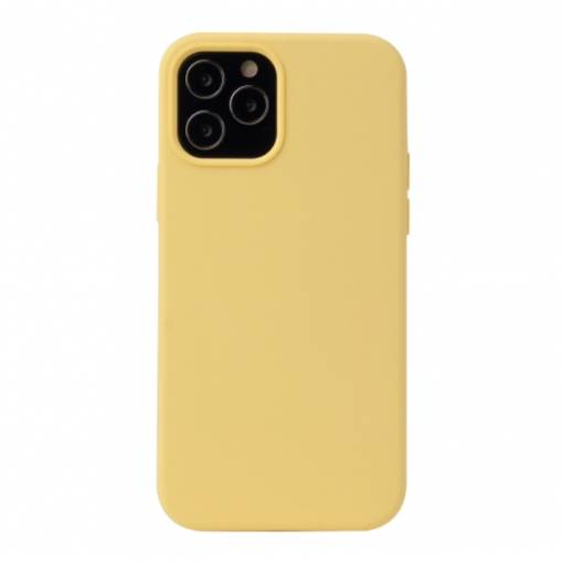 Foto - Silikonový kryt pre iPhone 12 Mini žltý