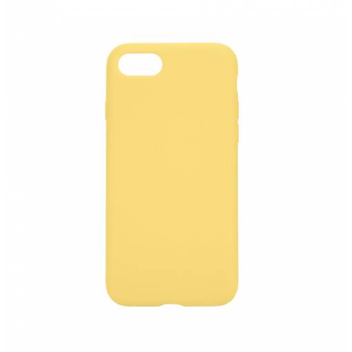 Foto - Silikonový kryt pre iPhone SE 2022/ SE 2020/ 7/ 8 žltý