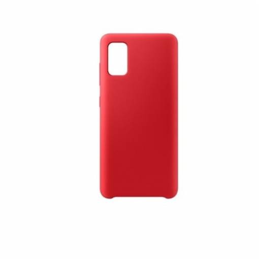 Foto - Silikonový kryt pre Samsung Galaxy A41 - červený