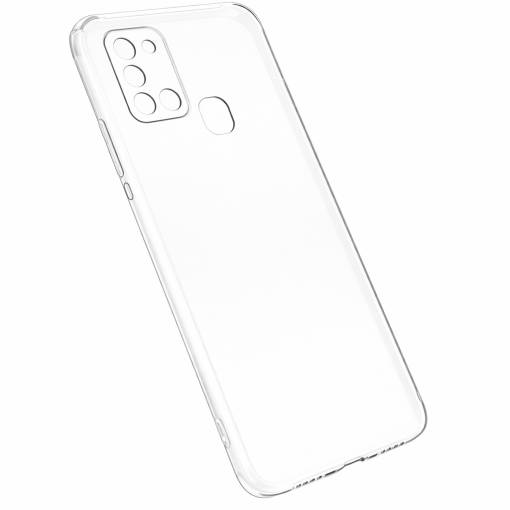 Foto - Silikónový kryt pre Samsung Galaxy A21s - Priehľadný