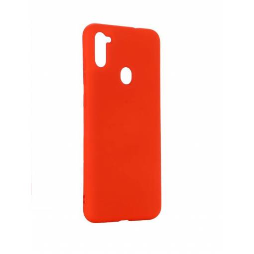 Foto - Silikonový kryt pre Samsung Galaxy M11 - červený