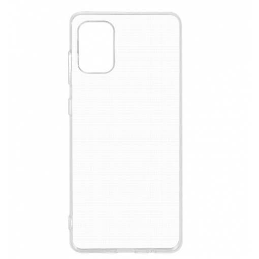 Foto - Silikonový kryt pre Samsung Galaxy A71 - priehľadné