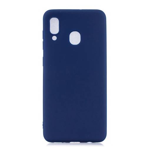 Foto - Silikonový kryt pre Samsung Galaxy A40 - modrý