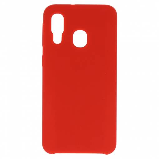 Foto - Silikónový kryt pre Samsung Galaxy A40 - Červený