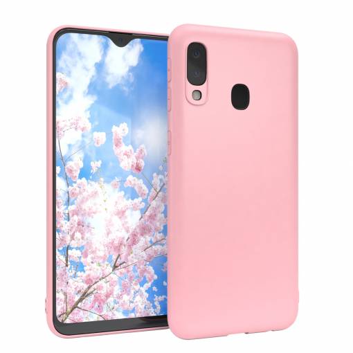 Foto - Silikonový kryt pre Samsung Galaxy A20e - ružový