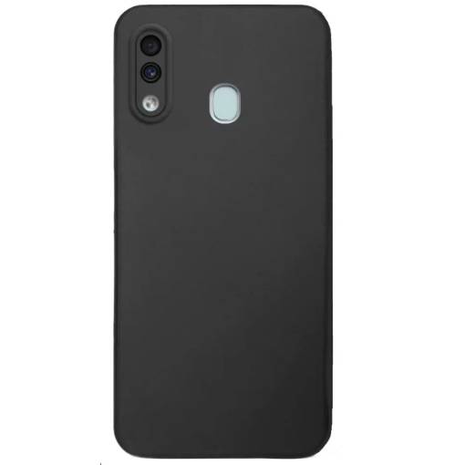 Foto - Silikónový kryt pre Samsung Galaxy A20e - Čierny
