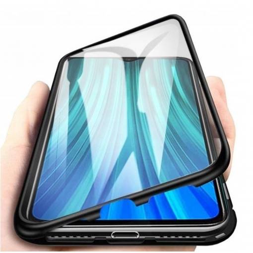 Foto - Magnetický kryt pre Samsung Galaxy S21 čierný